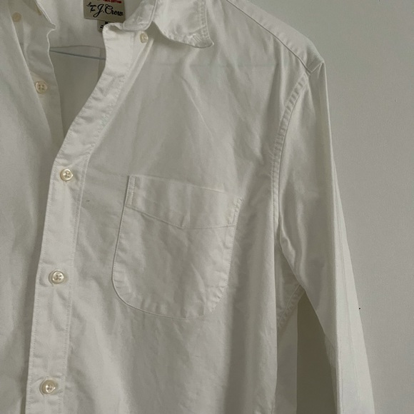 J.crew white button up shirt - Picture 2 of 3